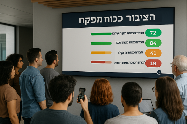 האזרחים כשומרי הסף: איך אכיפה ציבורית יכולה לשנות את השיח הפוליטי | ביחד נשנה